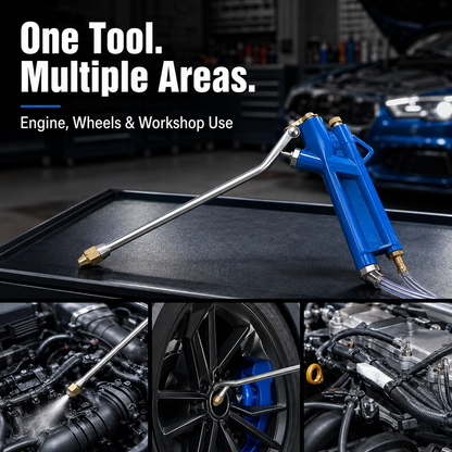 🛠️ Pneumatic Engine Cleaning Gun with Siphon Hose 🚗