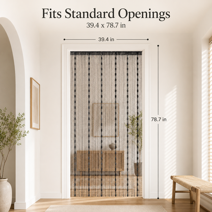 ✨ Elegant Beaded String Door Curtain 🚪