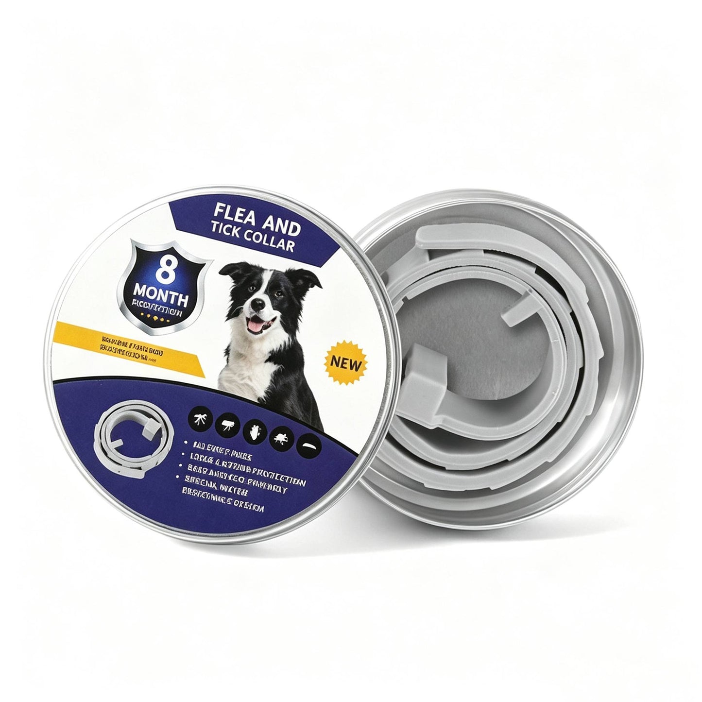 🐾 Fresh Scent Pet Collar – Lightweight Adjustable for Dogs & Cats