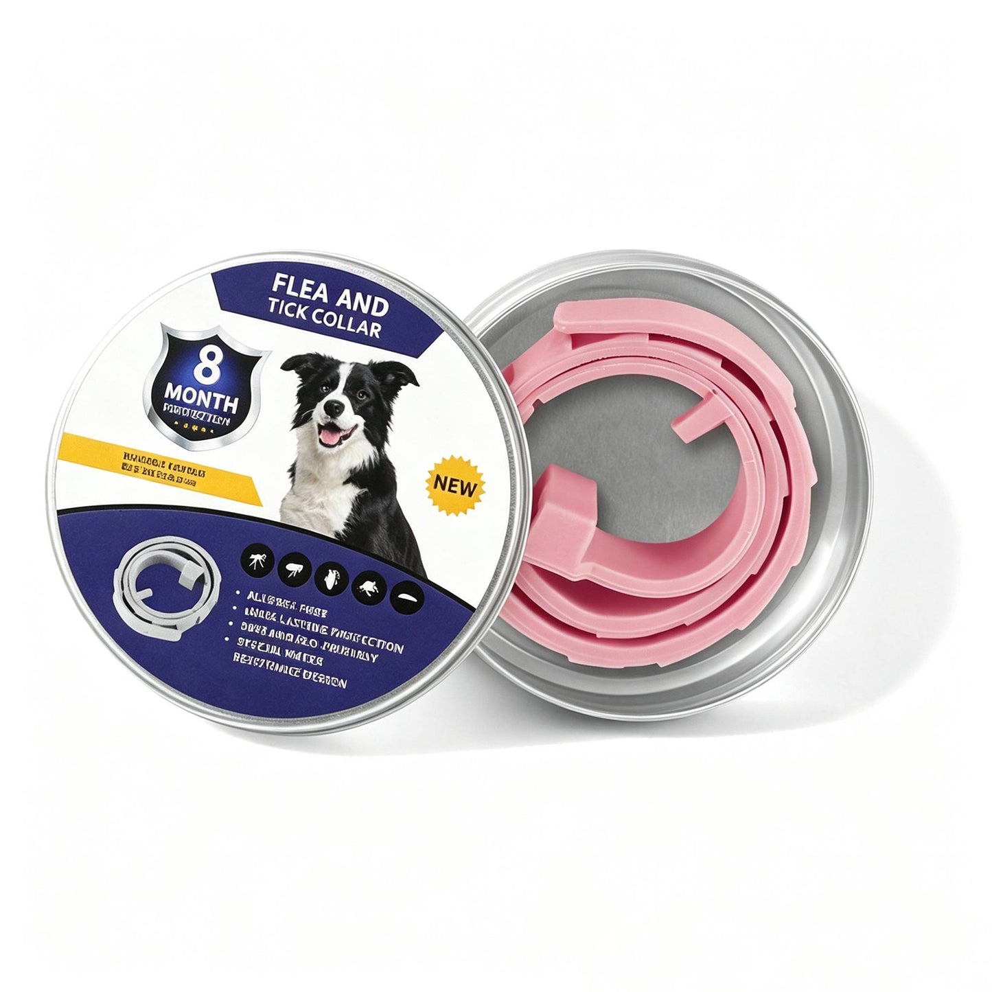 🐾 Fresh Scent Pet Collar – Lightweight Adjustable for Dogs & Cats