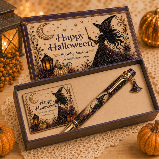🎃🔮Halloween Spooky Pen Gift Set– Cute & Creepy Gift