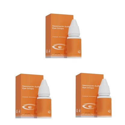 🐶🐱 Neomycin Pet Eye Drops – Vet-Grade Tear Stain Remover for Dogs & Cats ✨