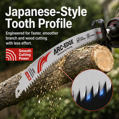 🪚 15-Inch Japanese-Style Heavy Duty Forged Blade Saw CRV Steel Hand Pull Saw 🌳