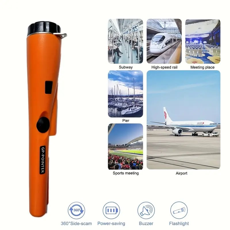 🔎 Handheld Metal Detector Pinpointer – Find Coins, Jewelry & Metal Targets Faster 🪙