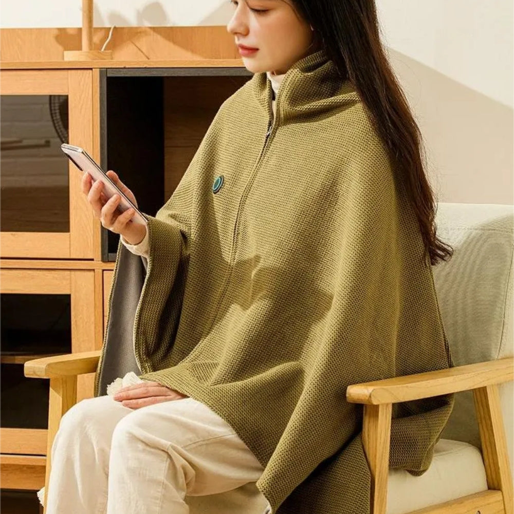 ❄️ LAST CHANCE 50% OFF Heated Wearable Blanket – Stay Warm at Your Desk Without Bulky Layers 🔥