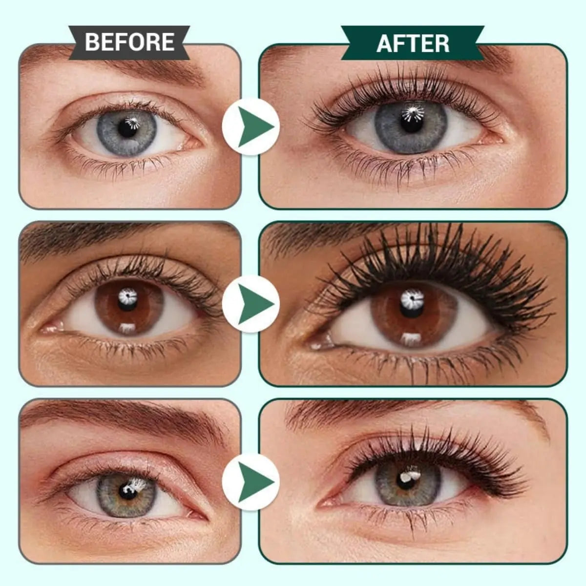 👁️✨Ultimate Length & Curl Mascara Set – Long, Lifted Lashes All Day