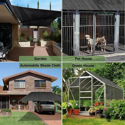 🏡Create the Perfect Backyard Oasis☀️ 🌿90% UV-Blocking Heavy-Duty Shade Cloth
