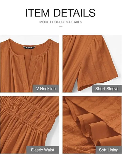 💃FLASH SALE💖 Women’s Flowy Maxi Dress with Pockets