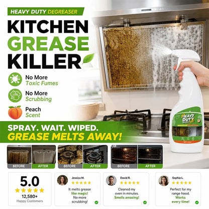 🏆Heavy Duty Kitchen Degreaser Spray