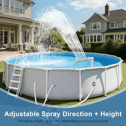 Pool Fountain Waterfall Sprayer – Easy Install Pool Water Feature