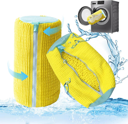 Laundry Shoe Bag with an Upgraded Zipper
