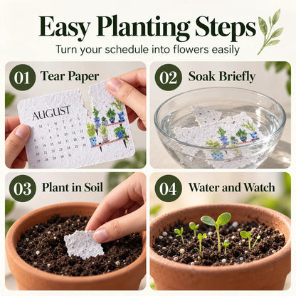 🌱 48% OFF 2027 Plantable Seed Calendar – Use It, Plant It, Grow It 🌼