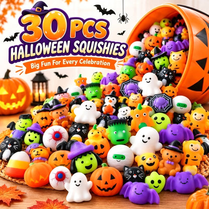 🔥Last Day 50% OFF ！🎃 Halloween Mochi Squishy Toys – Cute Party Favors & Goodie Bag Fillers 👻