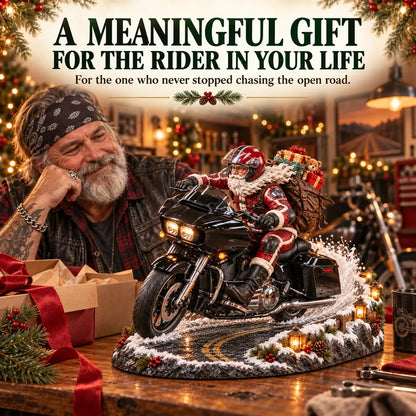 ⭐🏍️ Santa’s Ride Home – Christmas Motorcycle Keepsake Collection💨
