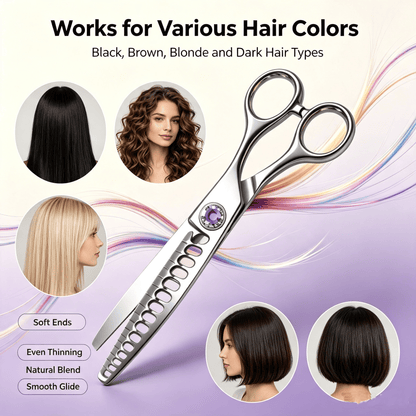 ✂️ Professional Hair Thinning Scissors – Stainless Steel Texturizing Shears