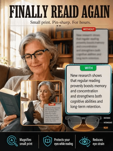 🔥Smart Zoom Color-Changing Solar Real-Time AI Translation Glasses👀