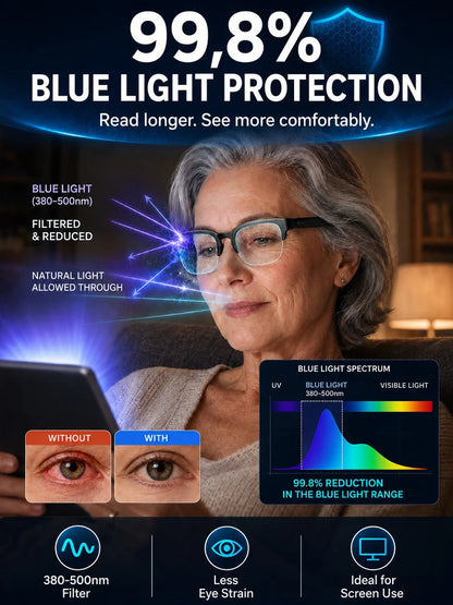🔥Smart Zoom Color-Changing Solar Real-Time AI Translation Glasses👀