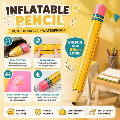Giant Inflatable Pencils, Colorful Inflatable Crayons