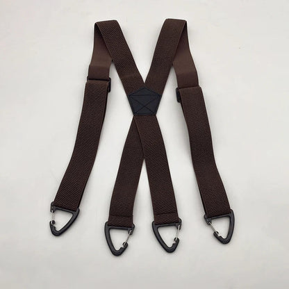Men's X-Back Suspenders with Hook Clips