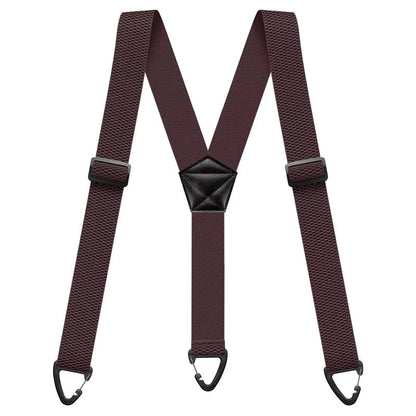 Men's X-Back Suspenders with Hook Clips