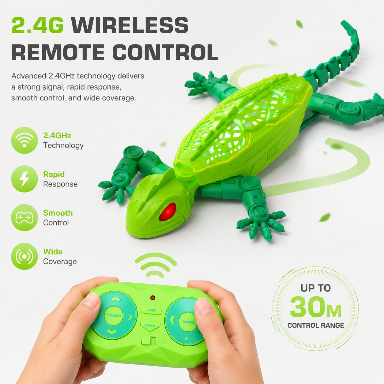 🦎 Gecko Rush Wall Climbing Remote Control Lizard Toy Gravity Defying Toy 🎮