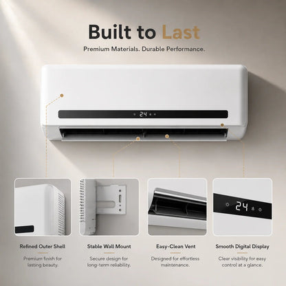 🔥 50% OFF – 2-in-1 Wall-Mounted Heater & Air Cooler