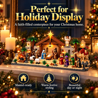 🎄 24-Day Nativity Advent Calendar – Build the Christmas Story One Day at a Time ✨