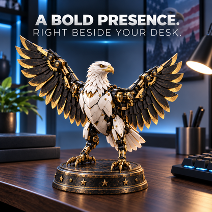 🦅 Egg To Bald Eagle – 2-in-1 Transforming Mechanical Figure