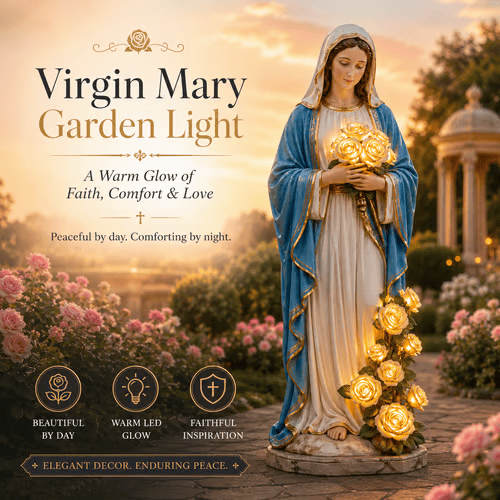 💗 Virgin Mary Garden Light