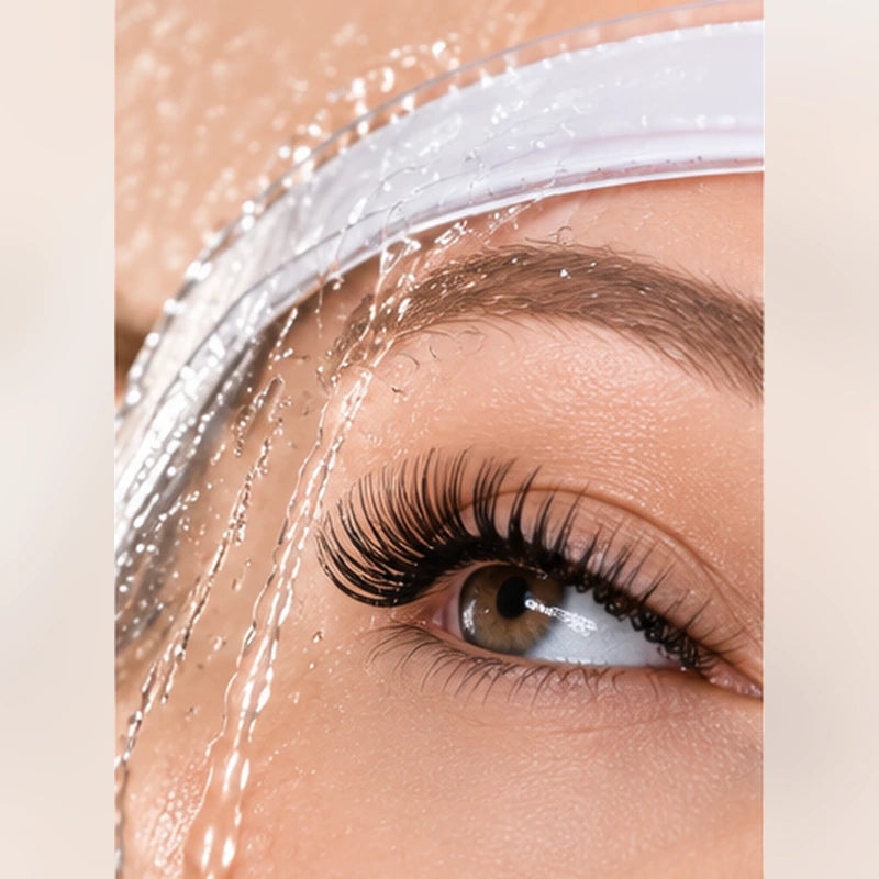 ✨Buy 1 Get 1 Free 👁️25-Pack Lash Extension Shower Shields – Clear Peel & Stick Splash Protectors🚿