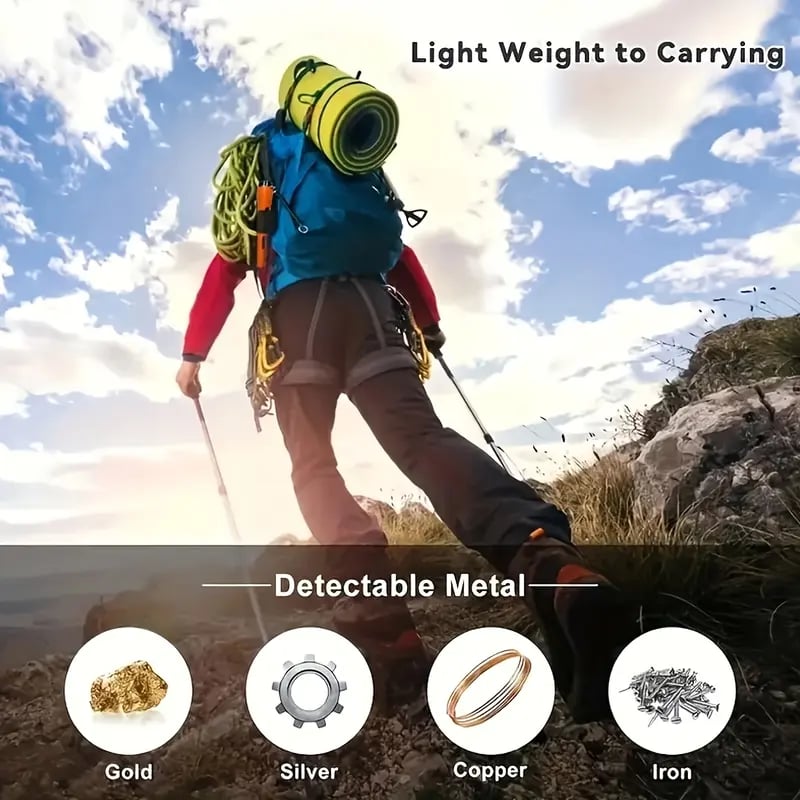 🔎 Handheld Metal Detector Pinpointer – Find Coins, Jewelry & Metal Targets Faster 🪙