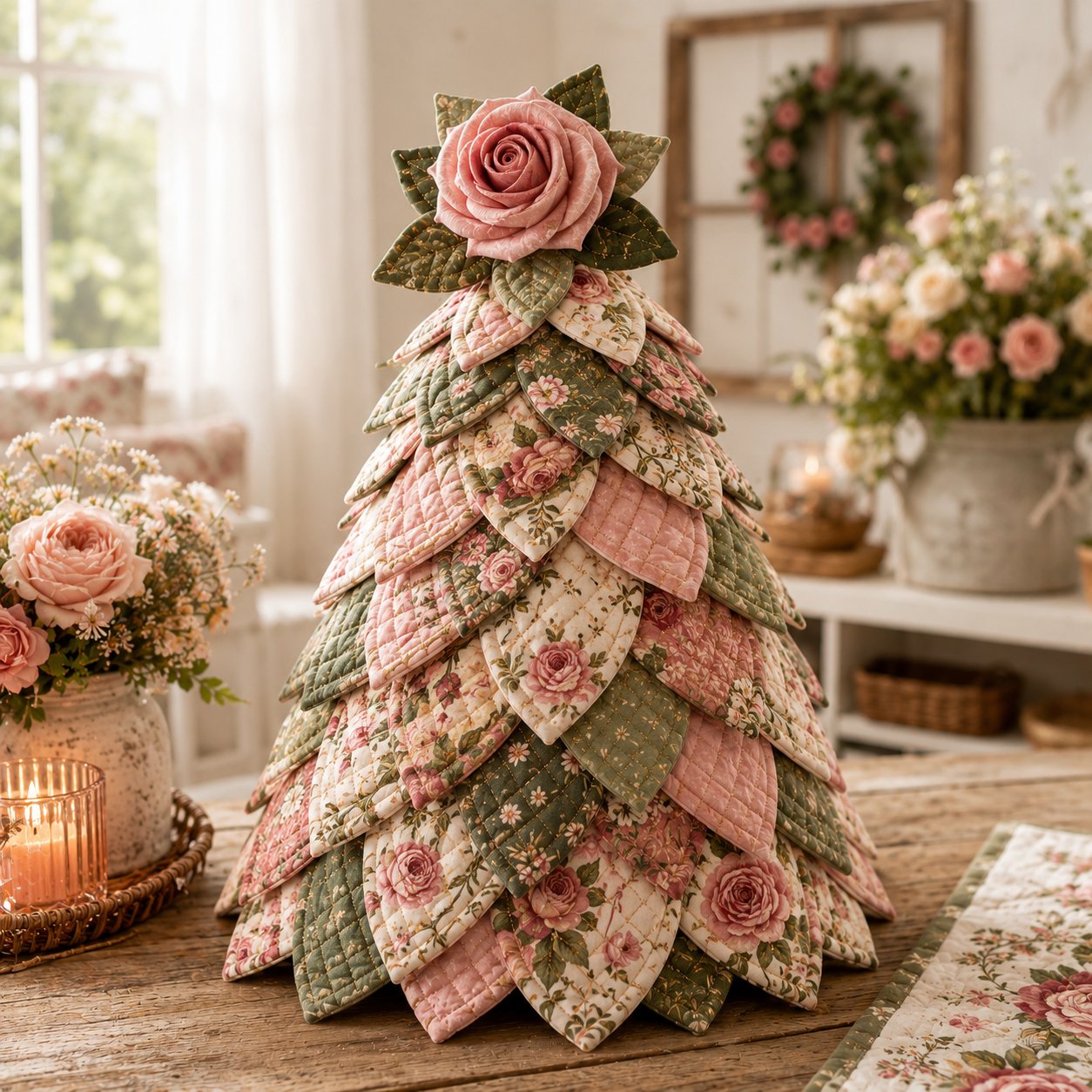 🌻Sunflower Bee Garden Tree DIY Kit - Handmade Fabric Tabletop Tree Decor