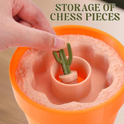 Cactus Chess Set - 3D Printed Cactichess