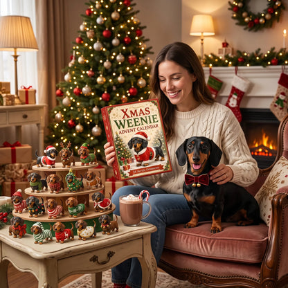 🐶🎄 24 Tiny Dachshunds. One Very Merry Christmas.