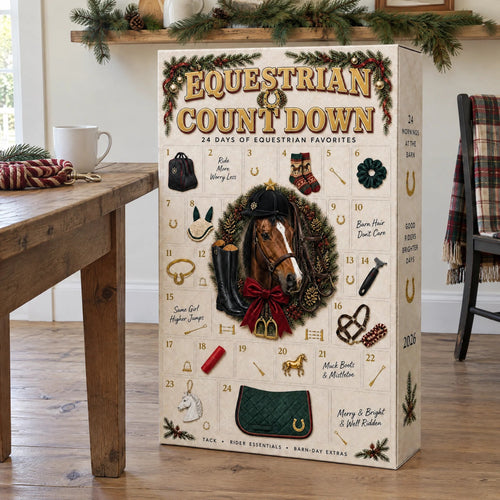🐴🎄 24-Day Equestrian Advent Calendar – Full-Size Horse Gear Surprises