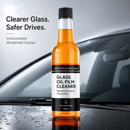 🧪 -45°C De-Icing & Anti-Oil Film Windshield Cleaner (150mL)❄️