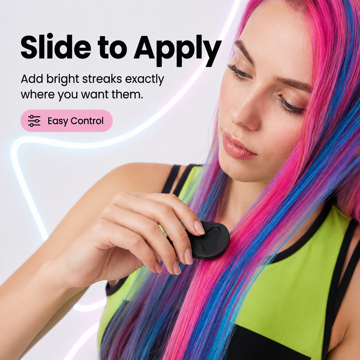 💖 Temporary Hair Chalk Applicators Set for Instant Washable Color 🎨