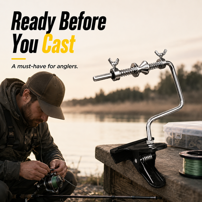 🎣 Universal Portable Fishing Line Spooler
