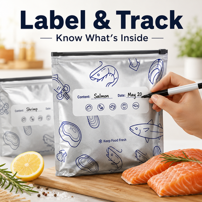 🥩 Premium Thickened Stand-Up Food Bags
