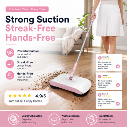 🧹 Automatic Robot Floor Cleaner – Vacuum, Sweep & Mop in One