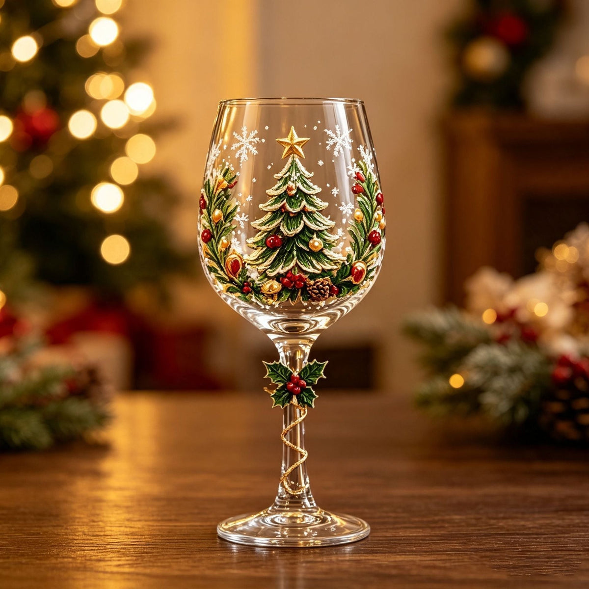 🔥Christmas Wine Glass Collection Gift Box Set
