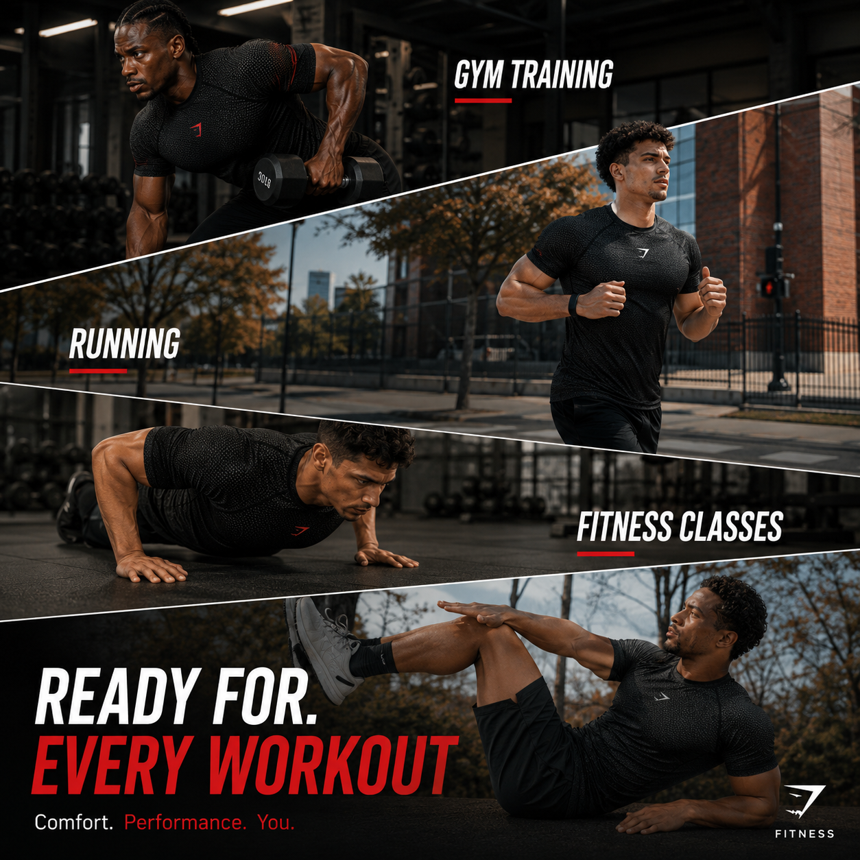 💪 Men's Athletic Compression T-Shirt – Quick-Dry Breathable Gym Tee🏋️‍♂️