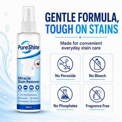 🧼All-in-One Stain Remover Spray ✨ For Clothes, Sofas, Carpets & Pet Messes