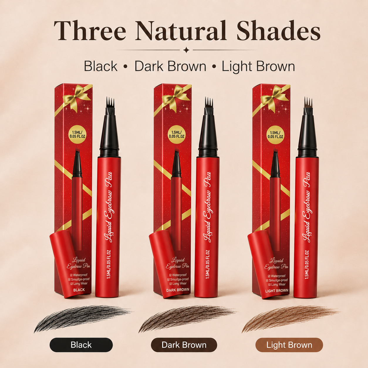 ✨ 4D Microblading Brow Pen – Natural Brows in Seconds 👁️ Waterproof