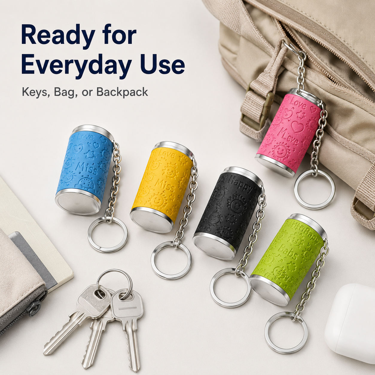 🪙 Never Lose Your Coins Again! Mini Coin Storage Keychain 🔑💼
