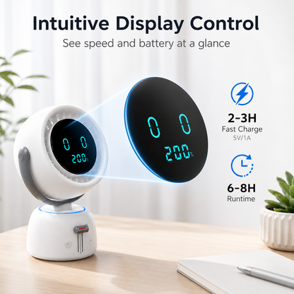 🤖 Smart Head-Tracking AI Desk Fan 🌬️