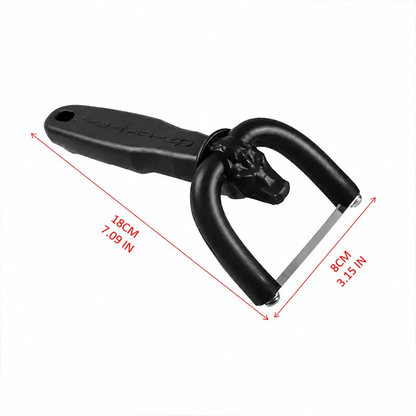🥩 Precision Meat Fat Trimmer – Ergonomic Stainless Steel Meat Trimming Tool 🔪