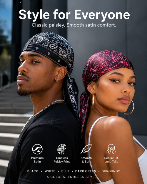 Cooling Headscarf and Helmet Set, Motorcycle Pirate-Style Headscarf Helmet Liner, Stretchy and Snug Fit