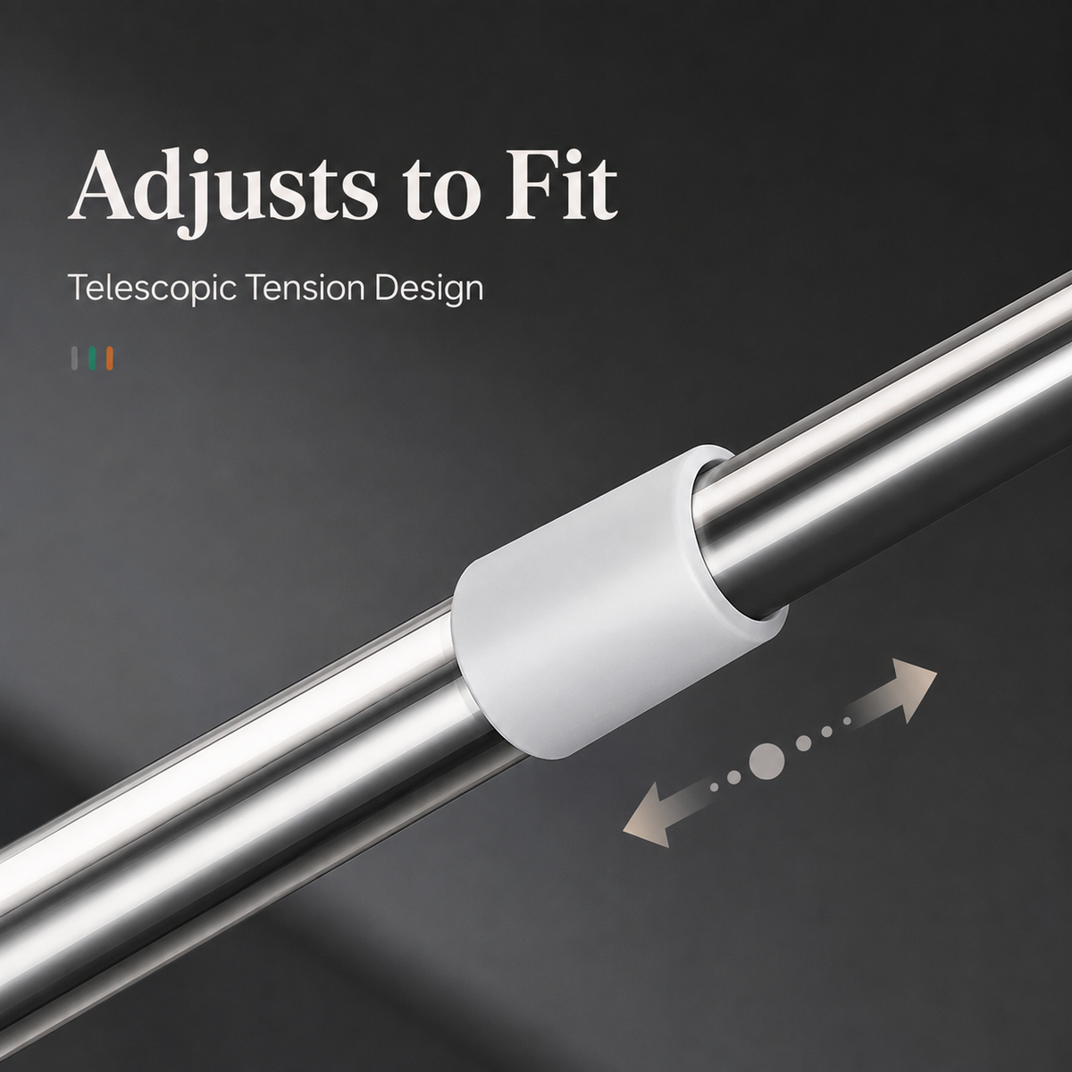 🔥49% OFF TODAY🧺 No-Drill Expandable Closet Rod– No Drilling, Fully Adjustable