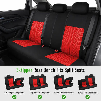 🚗 Universal 5-Seat Car Seat Covers – Breathable Washable Full Set